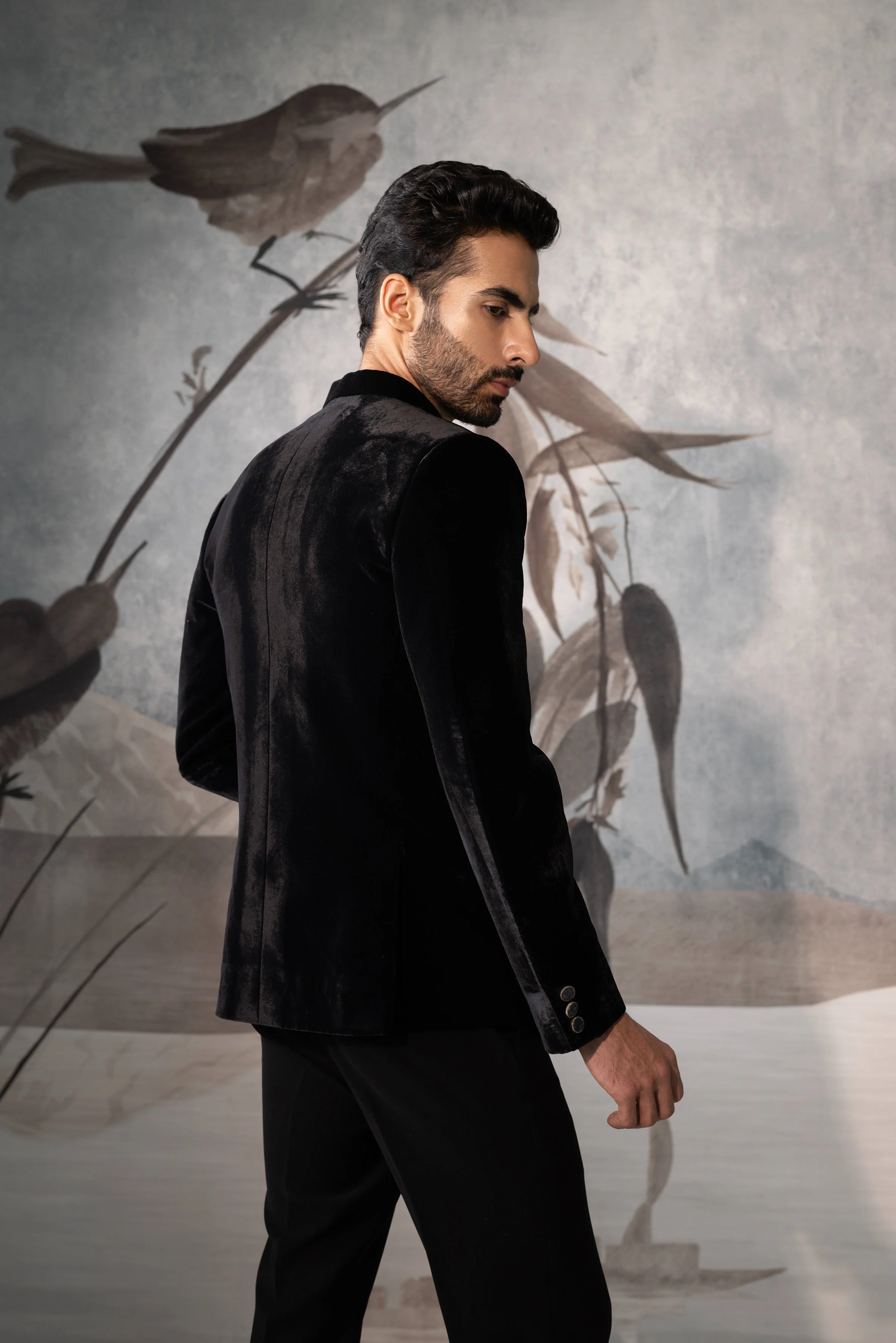 Black Bandgala with elephant design - Image 4