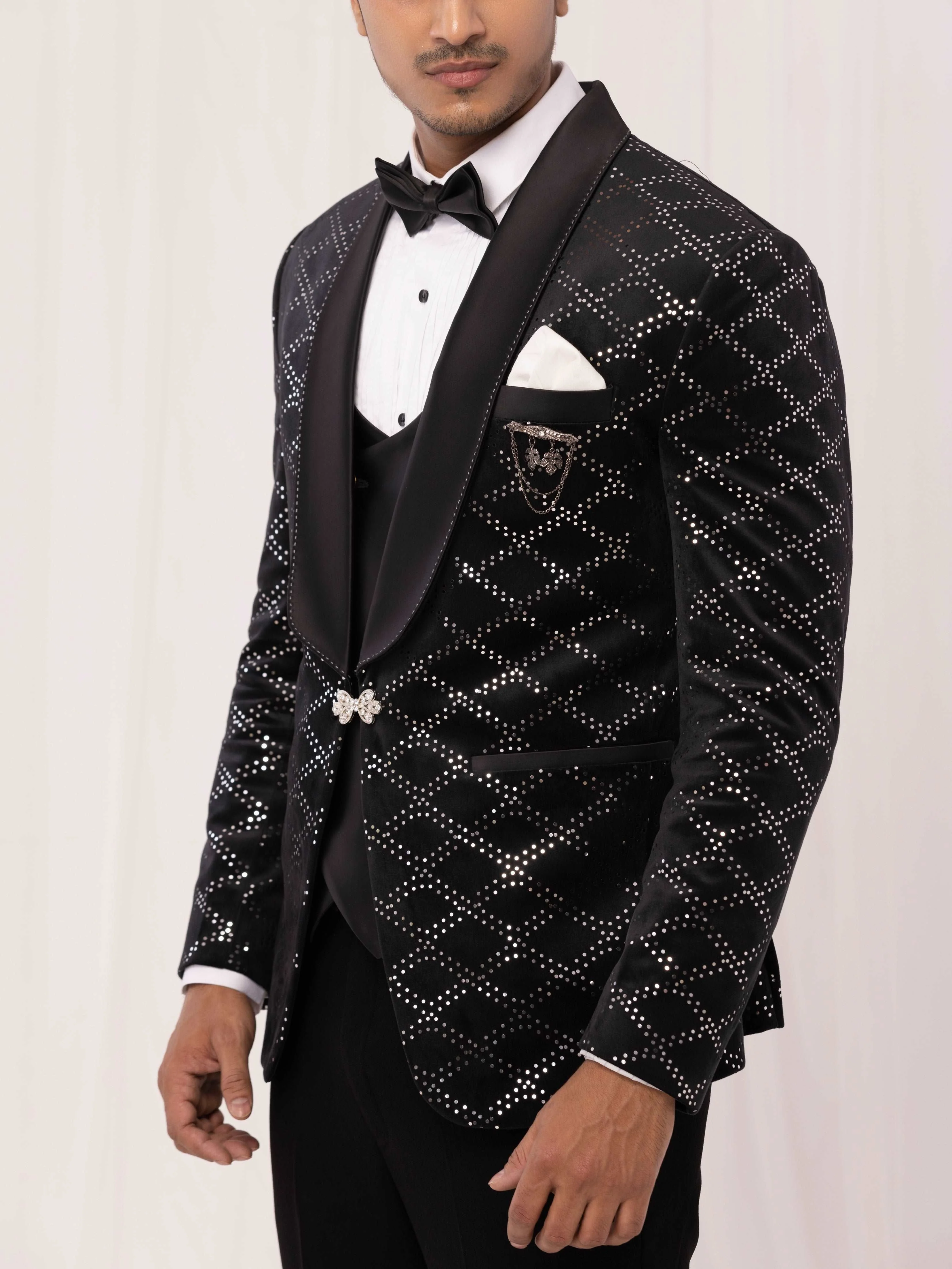 BLACK CELESTIAL TUXEDO - Image 3