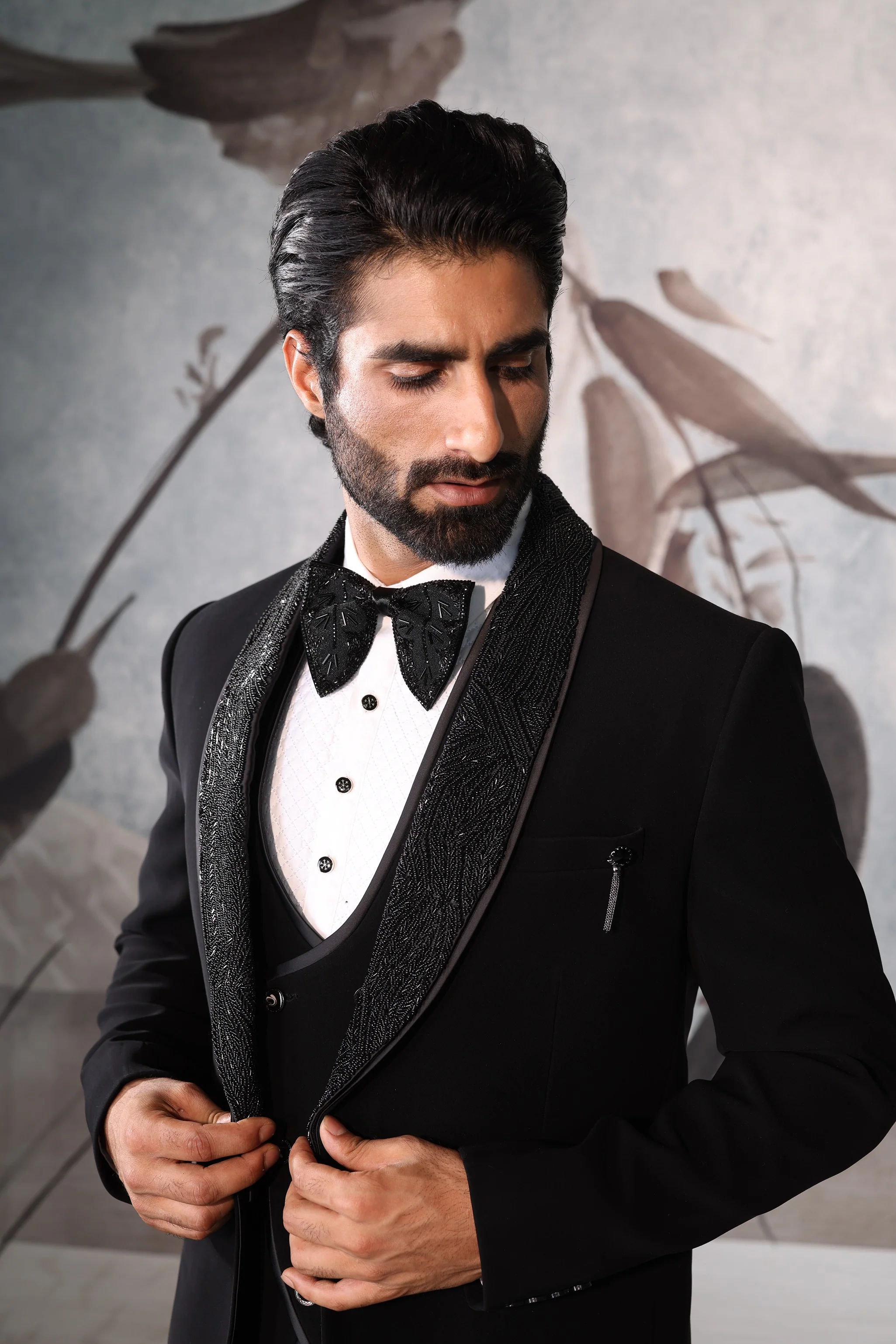 Black tuxeudo