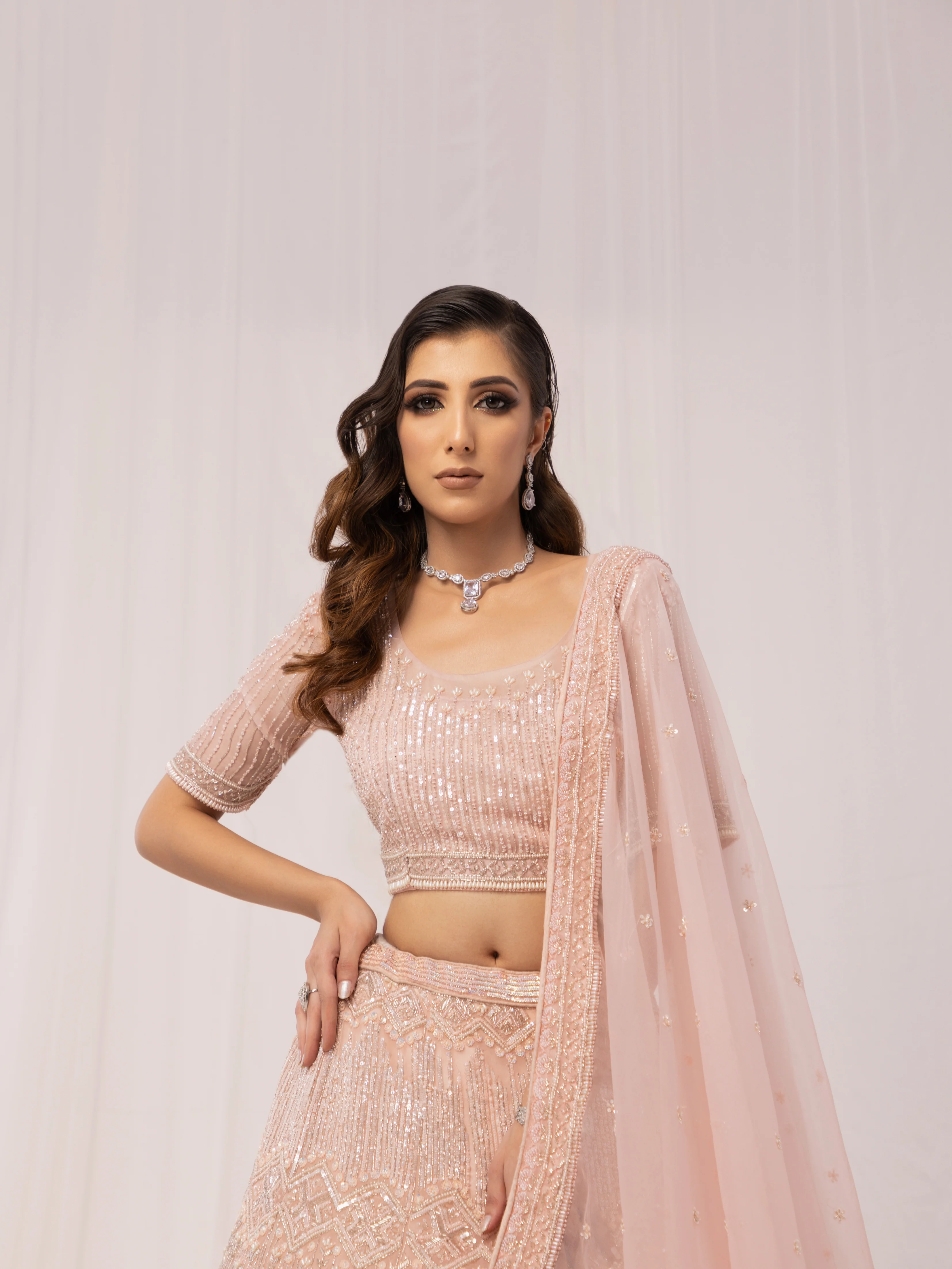 Dazzling Pink Lehenga