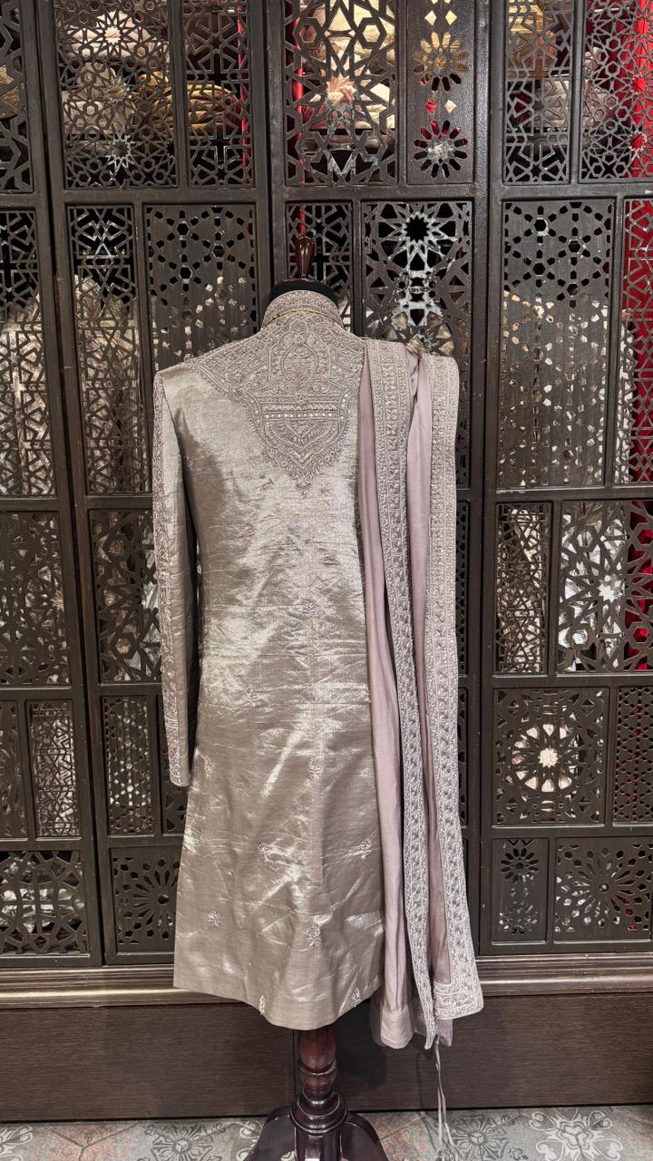 Elephant embroidered Sherwani - Image 5