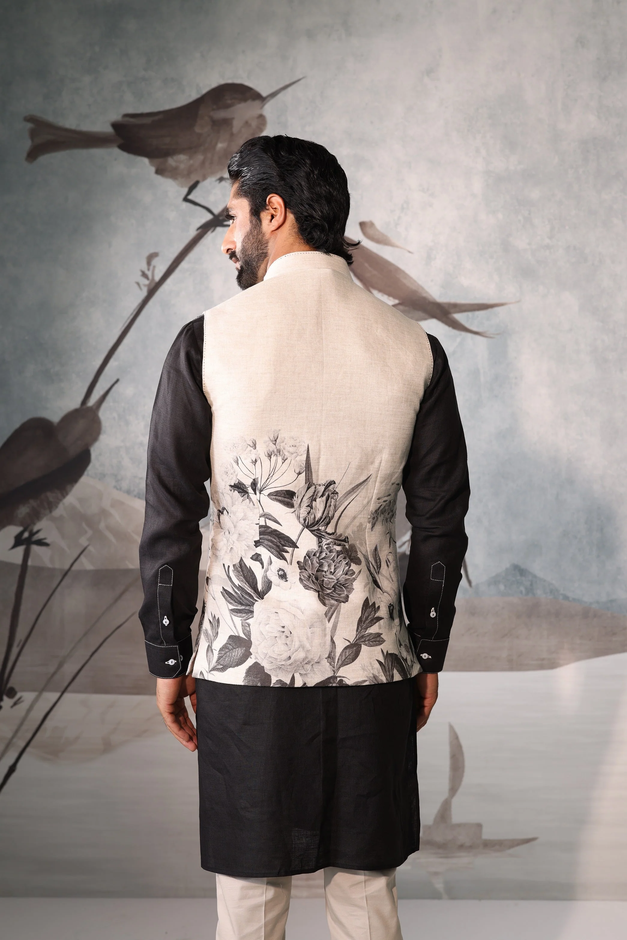 Floral design sadri set - Image 5