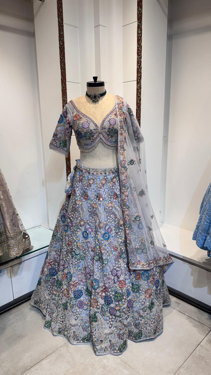 Floral lehenga - Image 2