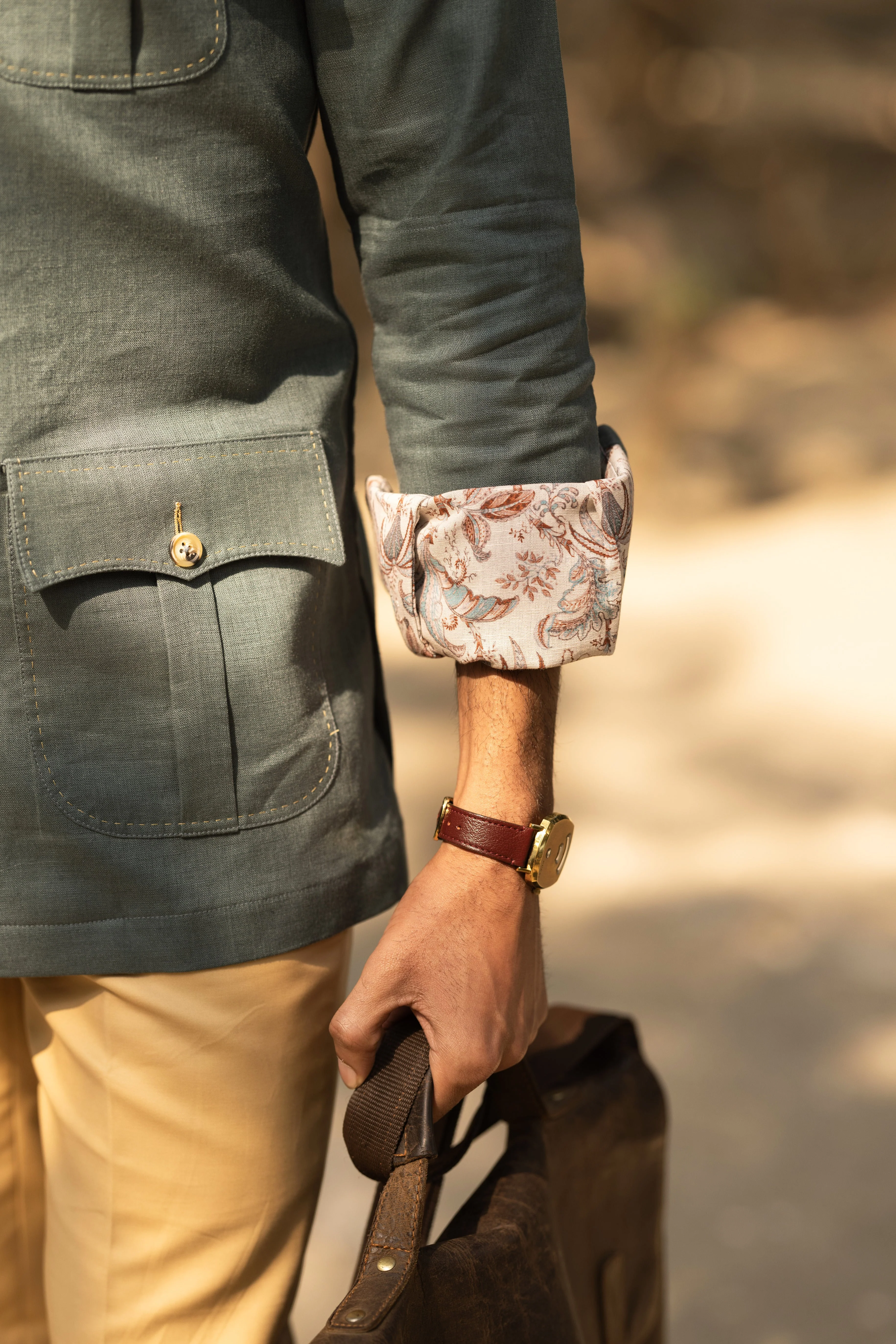 Green Safari Shirt - Image 2