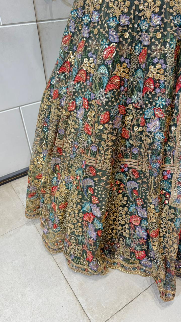Magical flower lehenga - Image 3