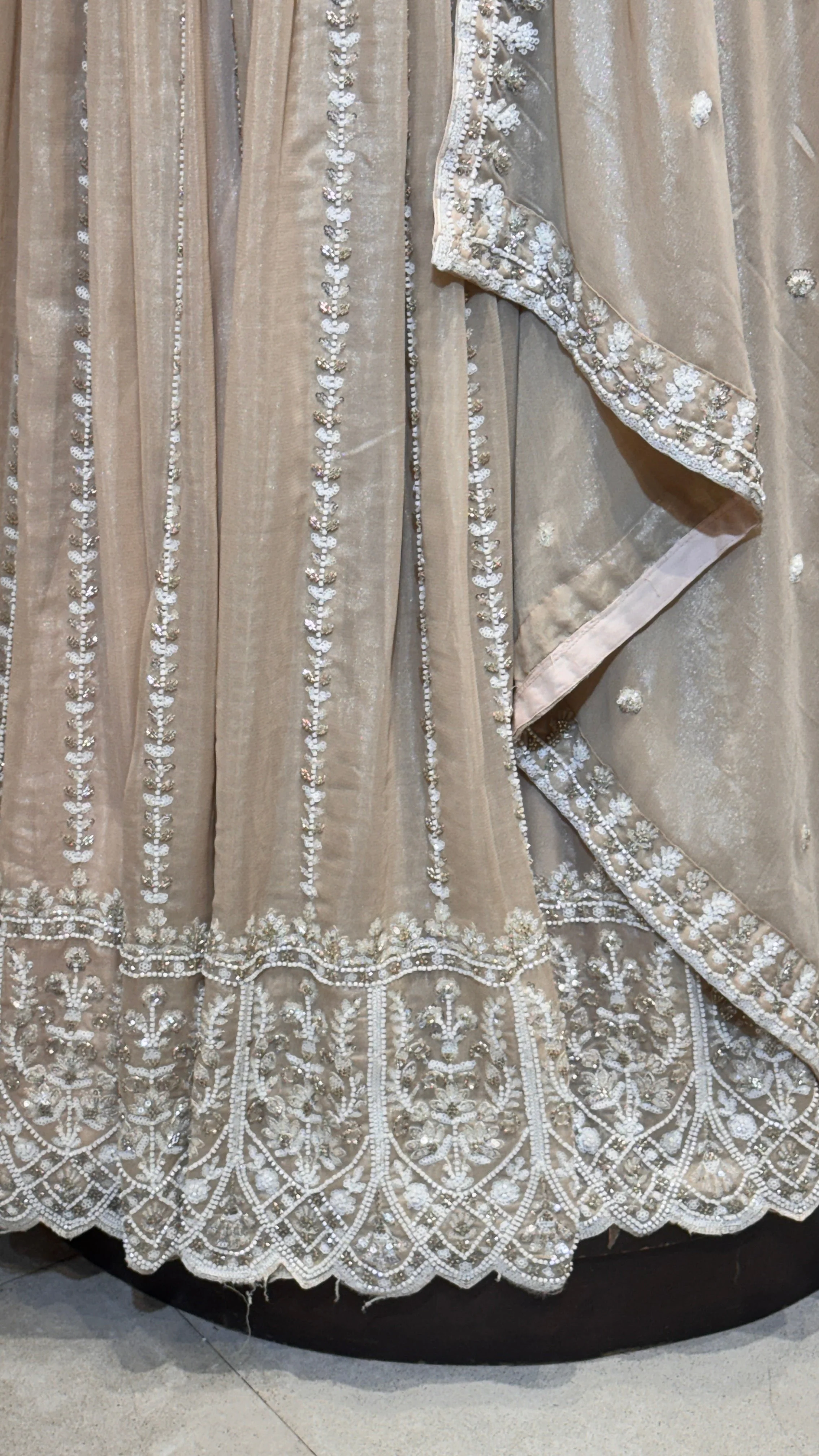 Peach lehenga - Image 4