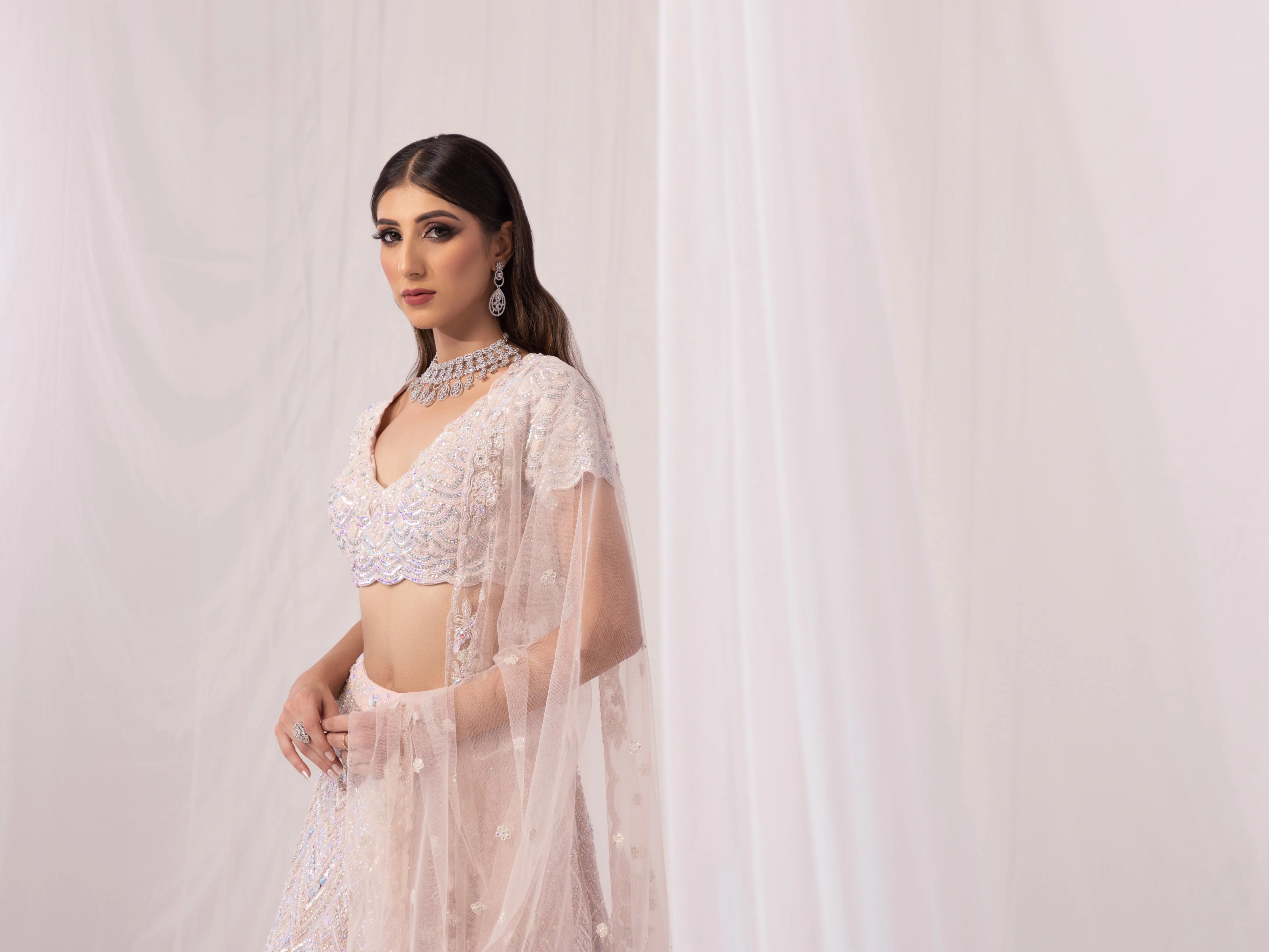 PINK GLEAM LEHENGA - Image 2