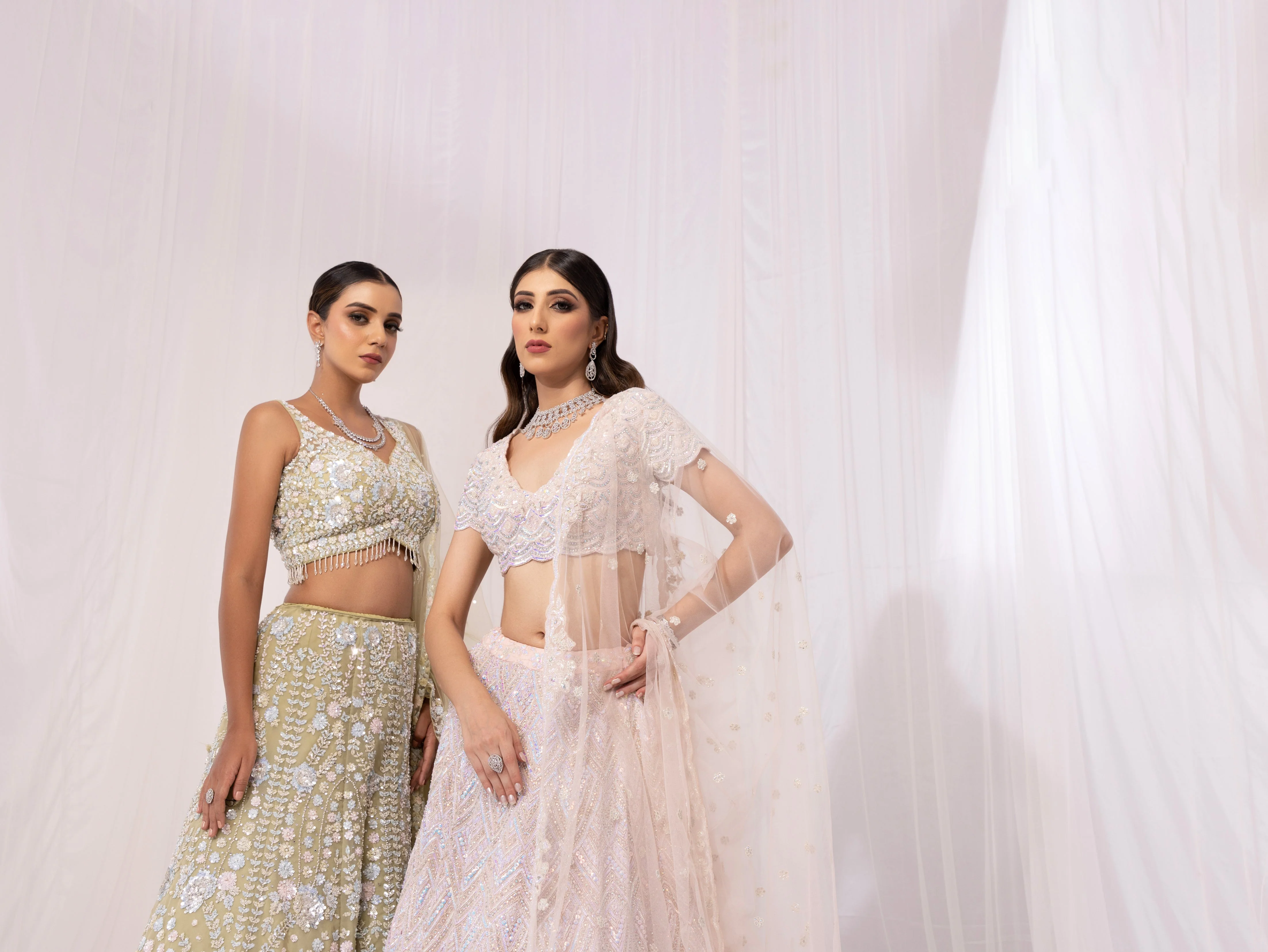 PINK GLEAM LEHENGA - Image 6