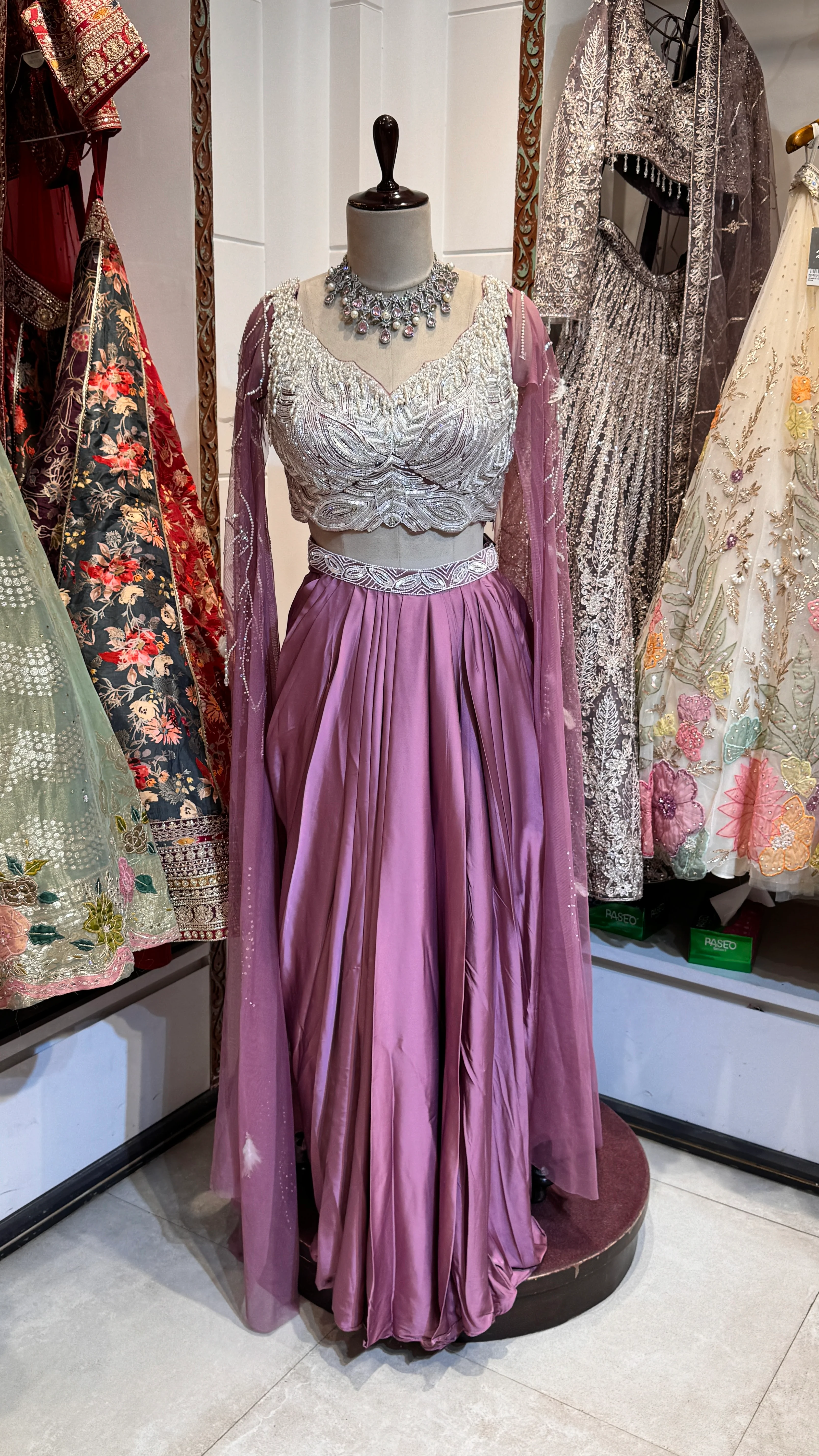 Pink lehenga